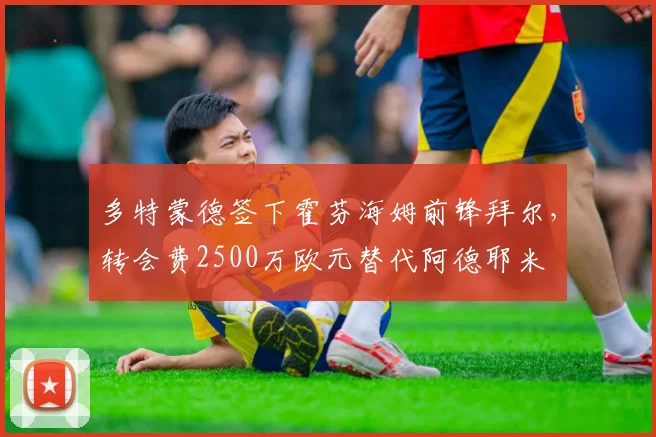 多特蒙德签下霍芬海姆前锋拜尔，转会费2500万欧元替代阿德耶米